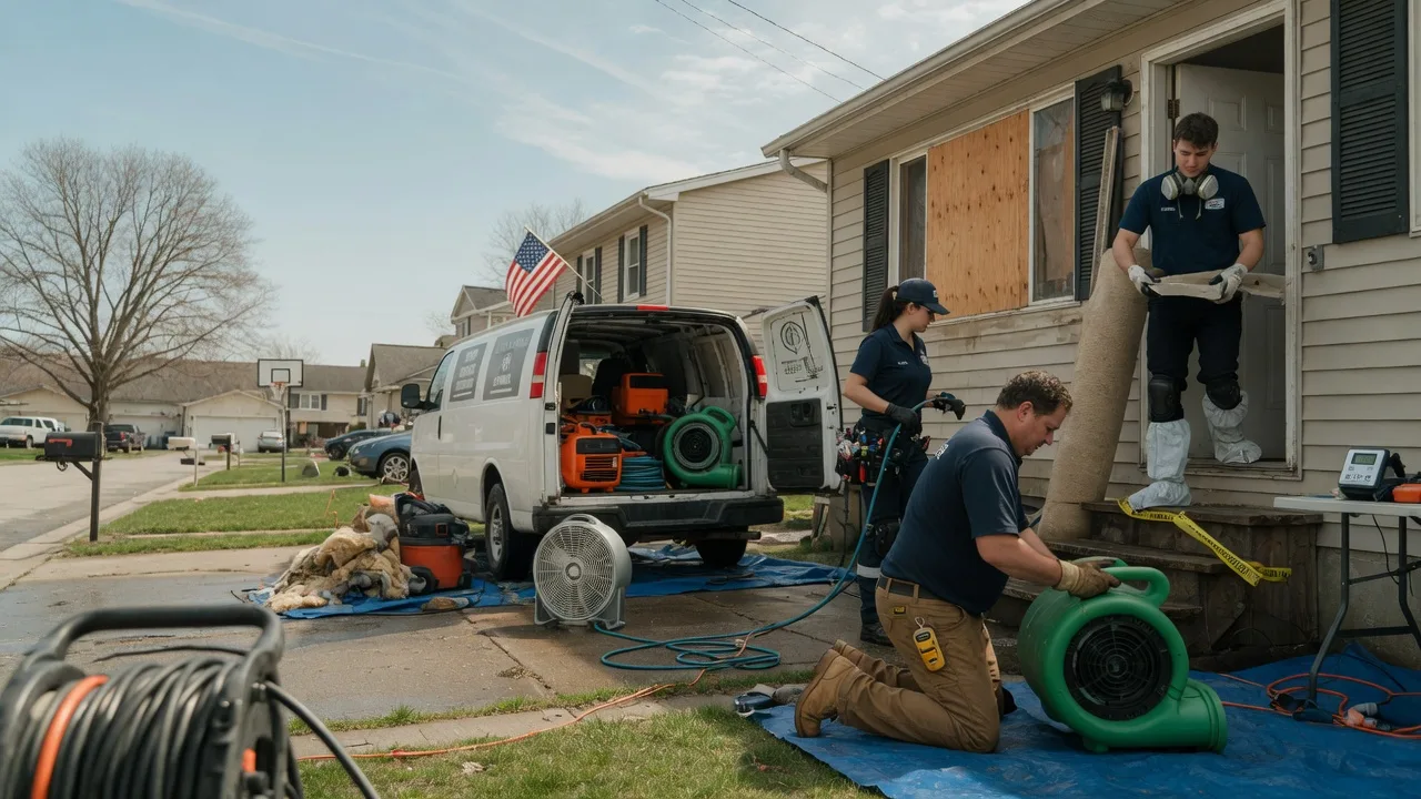Water Damage Restoration in Marshall, VA near me